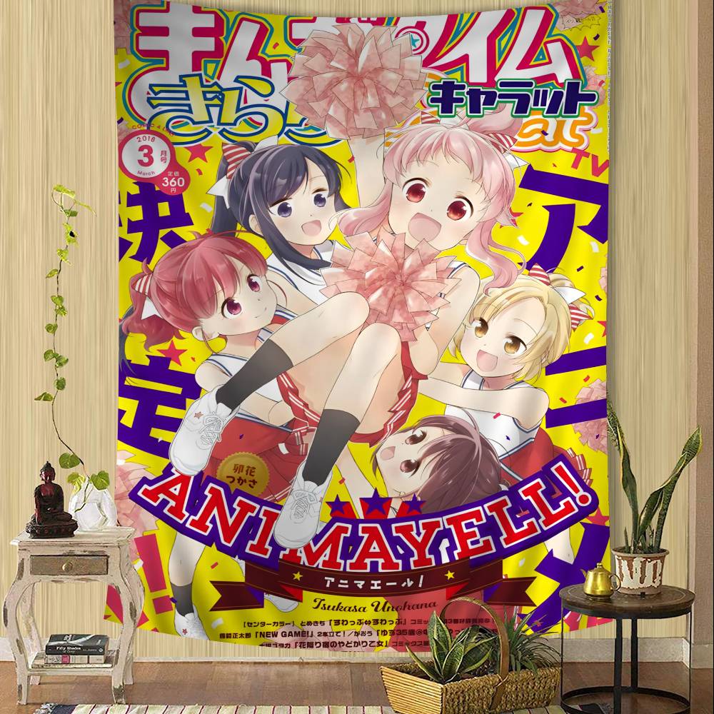 Is The Order A Rabbit Anime Hippie Wall Hanging Tapestries For Living Room Home Dorm Decor Kawaii Room Decor