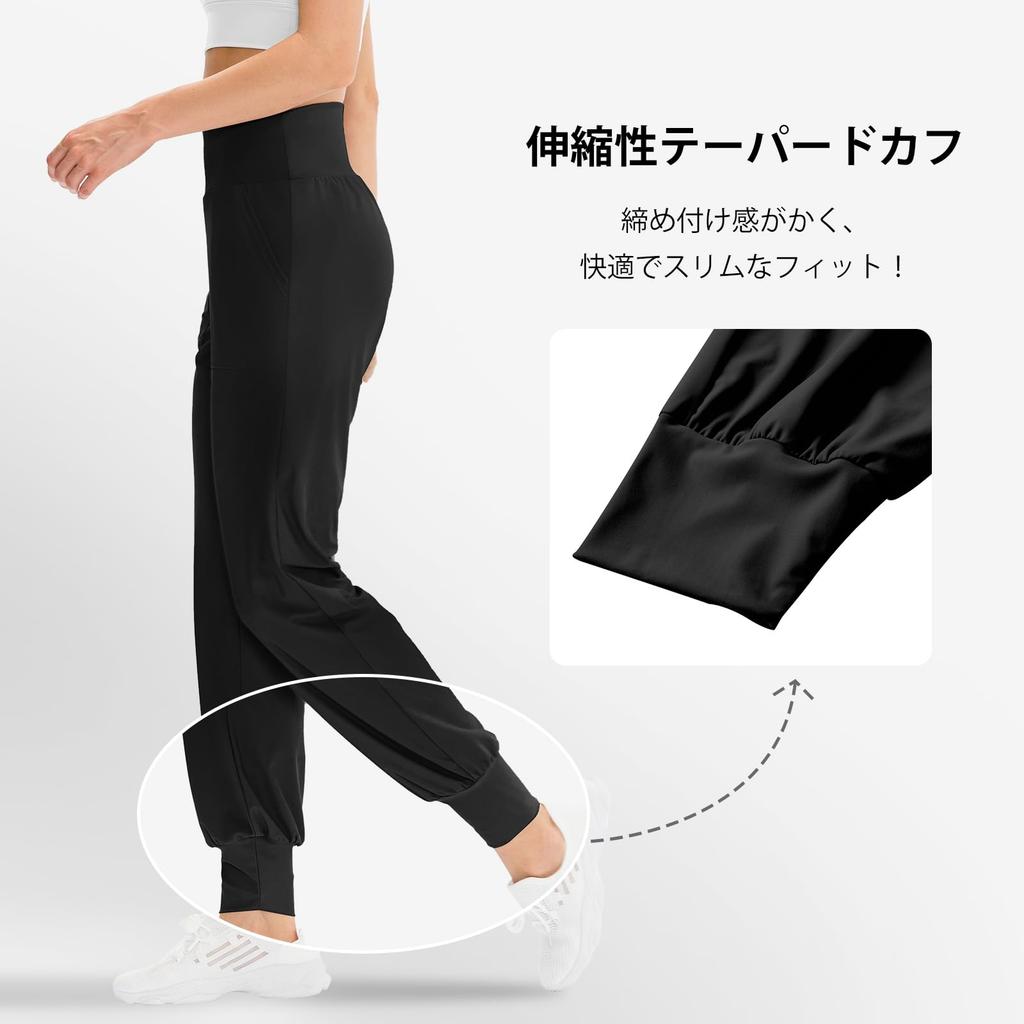 HomyComy Jogger Yoga Fitness Lös Passform Träning Långa Sportkläder Dambyxor, Byxor, Byxor, Träningsbyxor, Byxor, Byxor,