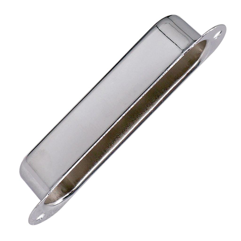 Classy-6Pcs Chrome Metal Sealed ST Strat Guitar Pickup Covers For Stratocaster