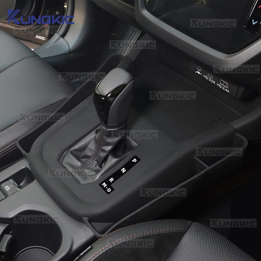 RHD JDM Car For Subaru Forester 2025 2026 Silicone Central Control Gear Shift Panel With Storage Box Trim Cover Accessories