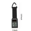 Pocket Thermometer with Carabiner Clip Portable Mini Thermometer Ultra Light 30g Travel Mountaineering Vehicle Pendant Keychain
