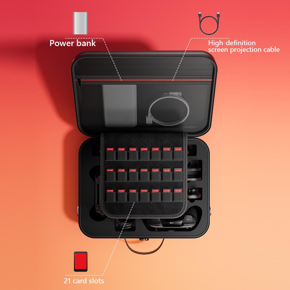 Large Carrying Bag for Switch 2 Travel Storage Bag Anti-Scratch Charger and Handle Can Be Storaged Game Accessories