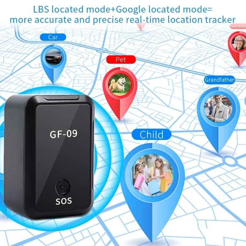 GPS Tracker GF-07 Mini Car Anti-lost Locator Device Real-Time Tracking Recording GF07 SIM Positioner Wifi SIM Message Positioner