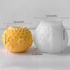 Beehive Candle Silicone Mold Reusable Crafting Art Beehive Pillar Silicone Mold For Candle For Adults Beginners Professionals