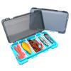 Detachable Compartments Fishing Lures Box Baits Case Fishing Tackle Storage Trays Hook Organizers Water Proof Lures Box