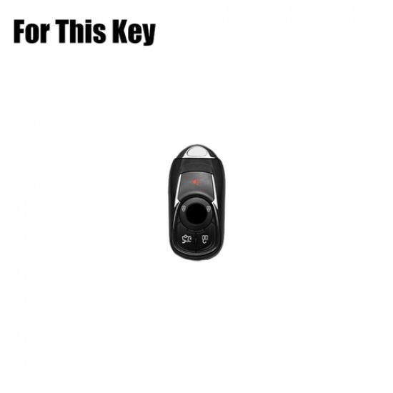 Zinc Alloy Leather Car Key Case Cover For Buick Encore Enclave Envision LaCrosse