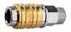 Quick connector for compressor with 3/8" external thread