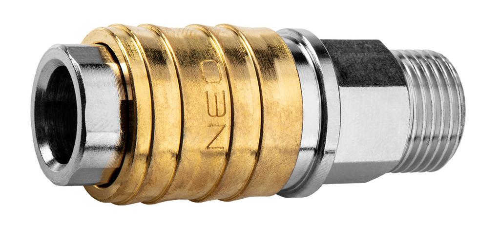 Quick connector for compressor with 3/8" external thread