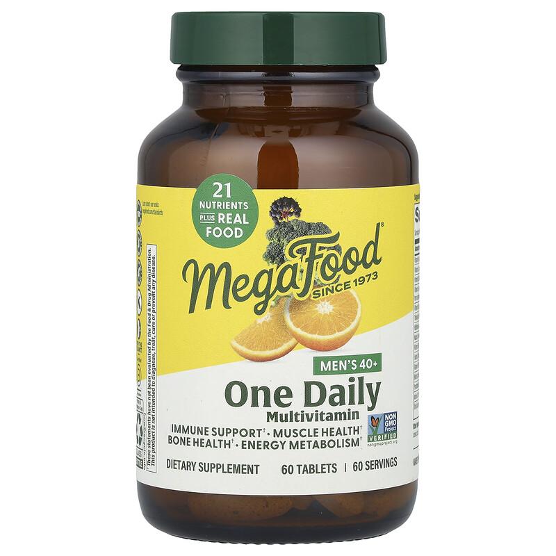 Men's 40+ One Daily Multivitamin, 60 Tablets