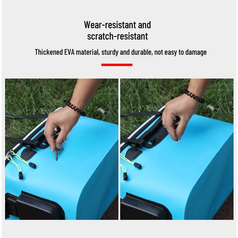 Faltbarer Fischeimer mit Deckel - Aufbewahrungs- & Transportbehälter für lebende Fische, Langlebig & Verdickt, Kostenloser Versand