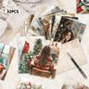 32, Vintage Christmas Postcards, Christmas, Birthday/Anniversary Gifts, Collectibles, Perfect for Gifting, Mail-Ready.
