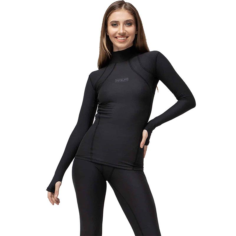 Damen Thermogolf Carpathian TWR5 TotalFit XS Schwarz-Rosa (06399609)