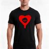 The Rock Band Red Logo Tshirt Summer Casual Cotton Tee Oversized Streetwear Tops Vintage Graphic Print Unisex Unisex Unisex