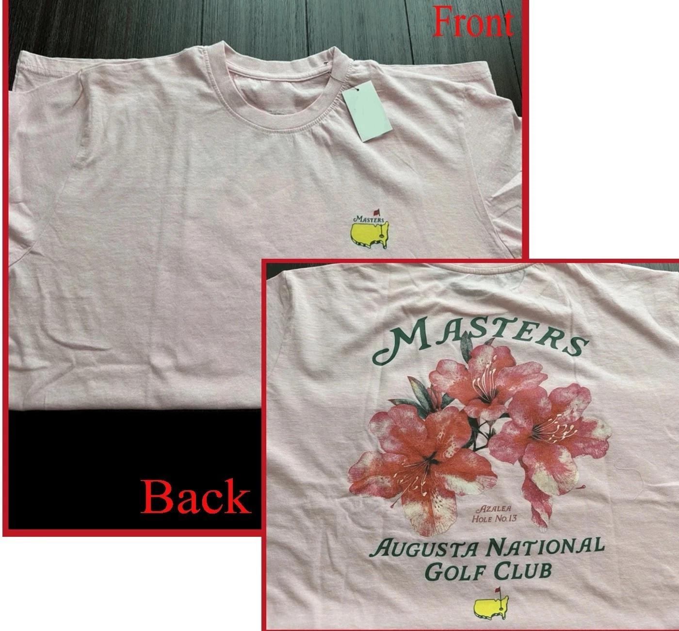 2026 Masters Tournament Azalea T-shirt Augusta National Reprint AN69377 M