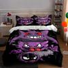 Purple Cartoon Characters. Bedding Duvet Cover Sets Duvet Covers Pillowcases Gifts (1 * Duvet Cover 2 * Pillowcases, Without Duvet Insert)