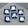 6 Pcs Natural Blue Sapphire CERTIFIED Loose Gemstone SQUARE SHAPE 5x5 mm Lot A-435793495