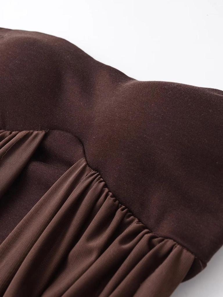 Spring 2026 New Arrival: Sexy Mesh Halter Crop Top for Women