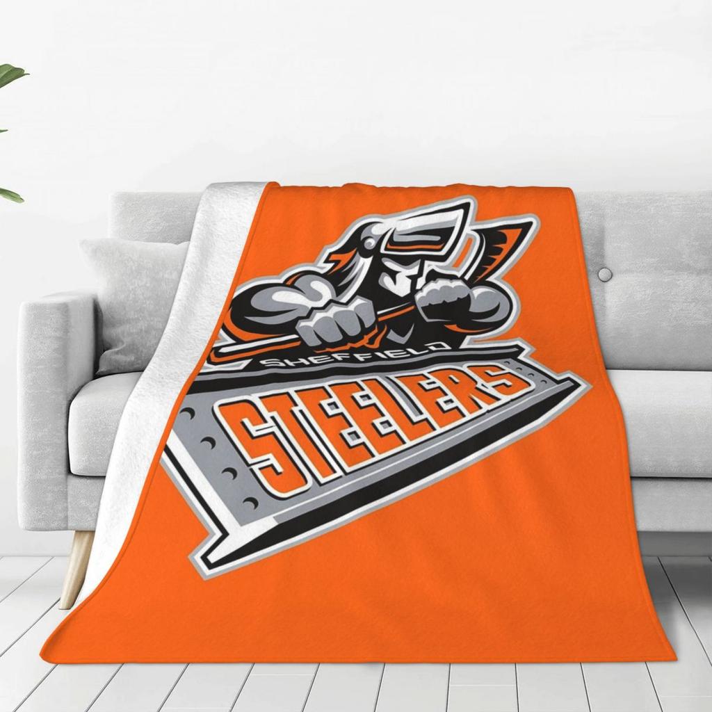 Sheffield Steelers Blanket Flannel Lightweight Sofa Throw Blankets For Couch Bedding Office Throws Bedspread Quilt
