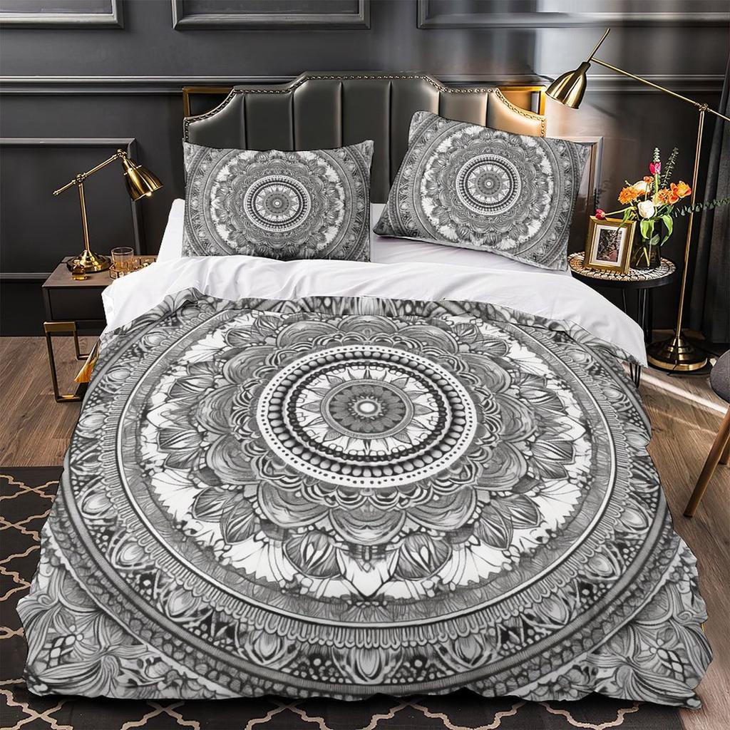 3D Digital Printing Bedding Two Or Three-Piece Set Bohemian Series Polyester