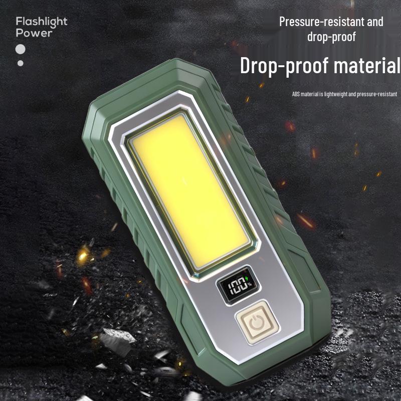 Rechargeable Ultra-Bright Magnetic LED Work Light with Digital Display