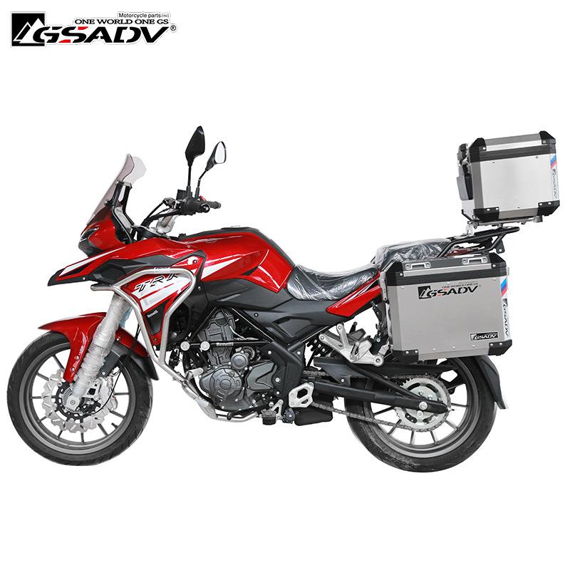 GSADV Crash Bars for Benelli TRK251: Full Coverage, 304 Stainless Steel
