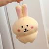Hello Kitty Pudding Dog Hachiware Usagi Plush Keychain Kawaii Sweet Girl Cartoon Ornament School Bag Charm Doll Gift Soft Toy