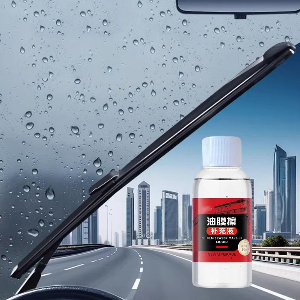 50ML Auto Glass Film Coating Remover Windshield Glass Oil Film Cleaner for Car Home Glass