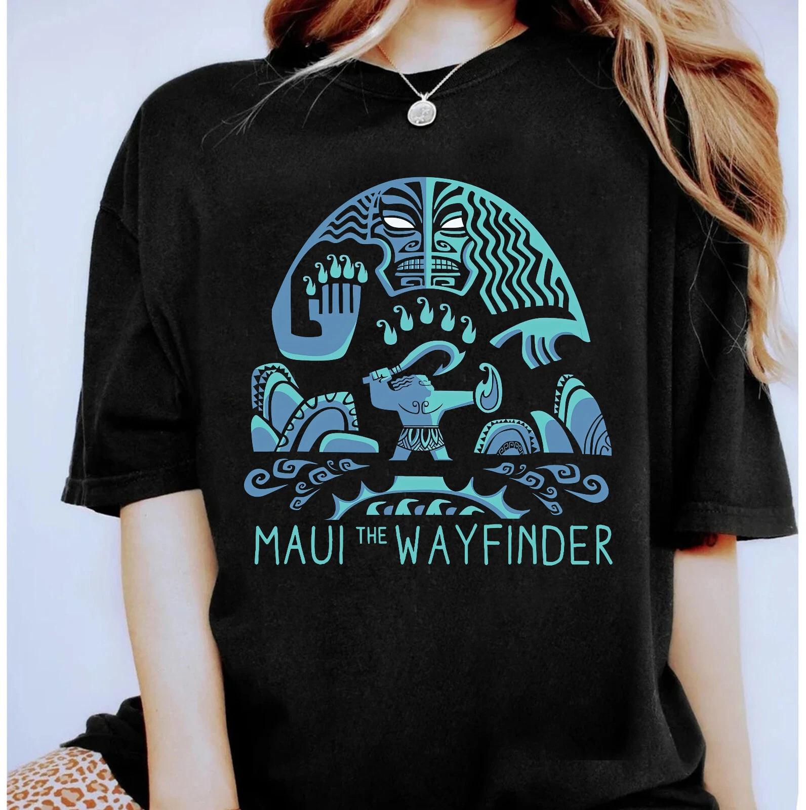 Disney Moana Maui The Wayfinder Shirt Unisex Adult Kid Shirt 4XL