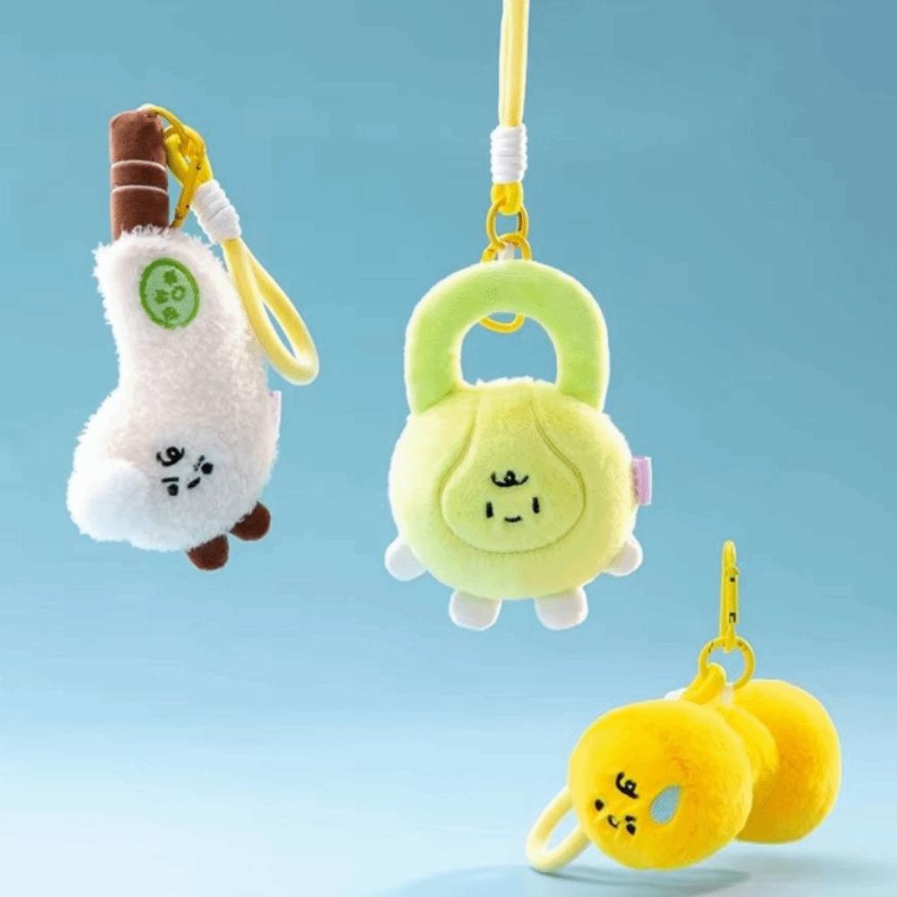 Animal Basketball Plush Pendant Cartoon Golf Plush Doll Cute Dumbbell Plush Toy  Couple