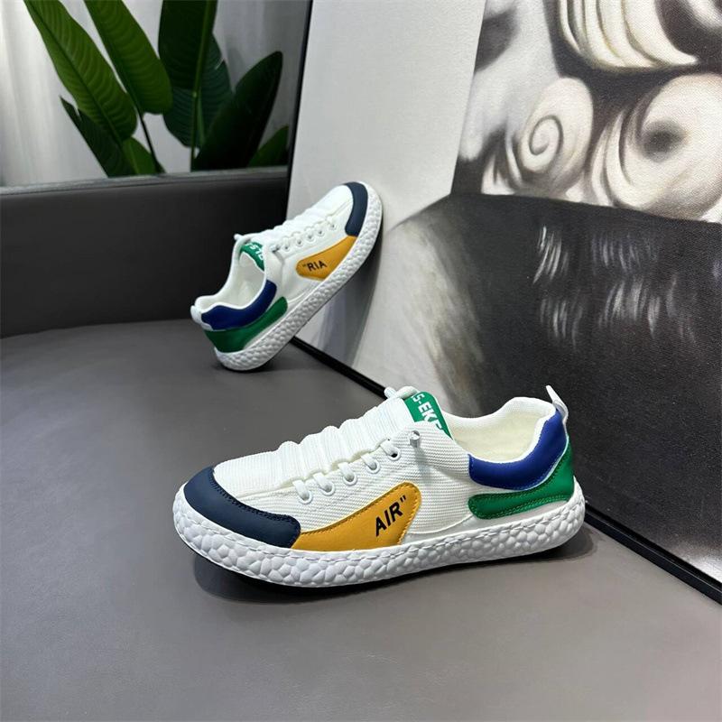 Fashion Designer New Men Canvas Shoes 2025 Summer Luxury Shoes Man Outdoor Breathable Casual Sneakers Flats Shoe Loafers Tenis Masculino