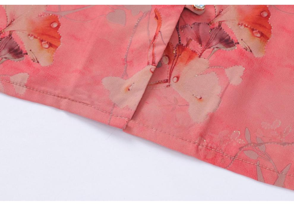 Traditional Spring & Autumn Shirt for Women Aged 60-70 - Chinese Style Elderly Mother’s Summer Top