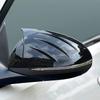 Carbon Fiber Color Sticker Rearview Mirror Rear View Cover Caps Trim For Mercedes Benz C S Class W223 W206 + Car Accessories
