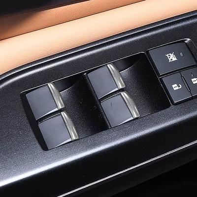 Styling auta Tlačítka zvedání skla okna Sequ Dekorativní kryt Lišta Samolepky Pro Lexus ES200 260 300h 2018-