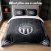 Monaco FC Design Bed Bedding Set 1 Duvet Cover + 2 Pillowcases Soft Breathable Household Bed Linens
