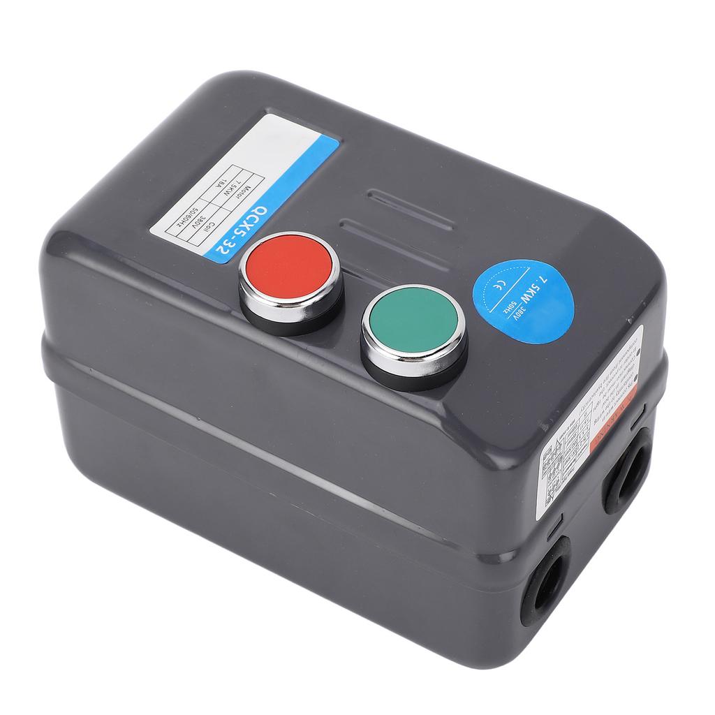 Magnetisk elektrisk motorstartkontrollbrytare 7,5KW 3-fas 380V 14?22A för luftkompressor