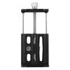 KR01 Aluminium Alloy Mobile Phone Holder Clip Portable Motorcycle Bicycle Fixed BracketBlack