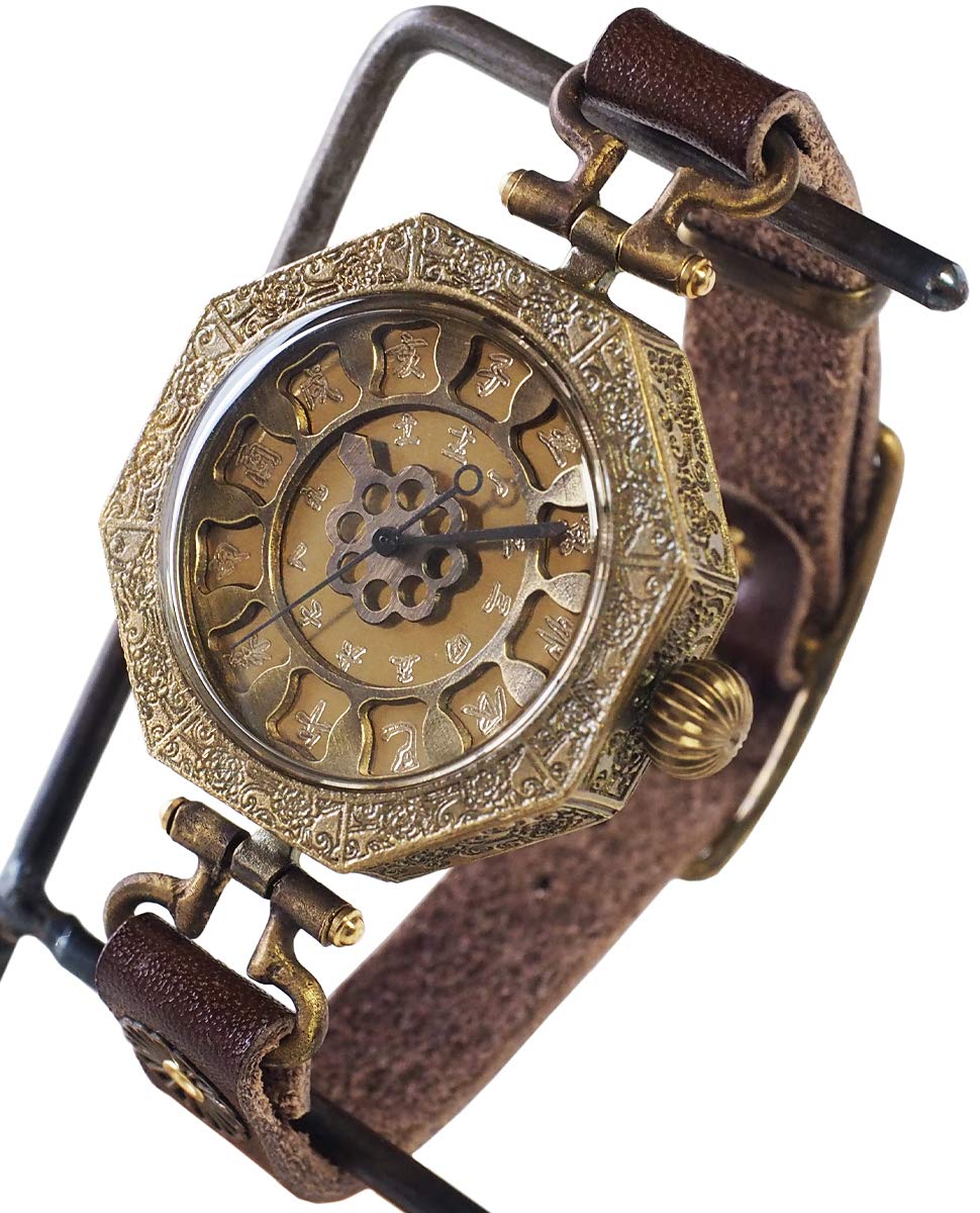 

KS watch artist Koji наручные часы ручной работы (КС) «Японский - Ходзуки» Синохары (сделал заказ) [КС-ВА-03] (Темно коричневый)