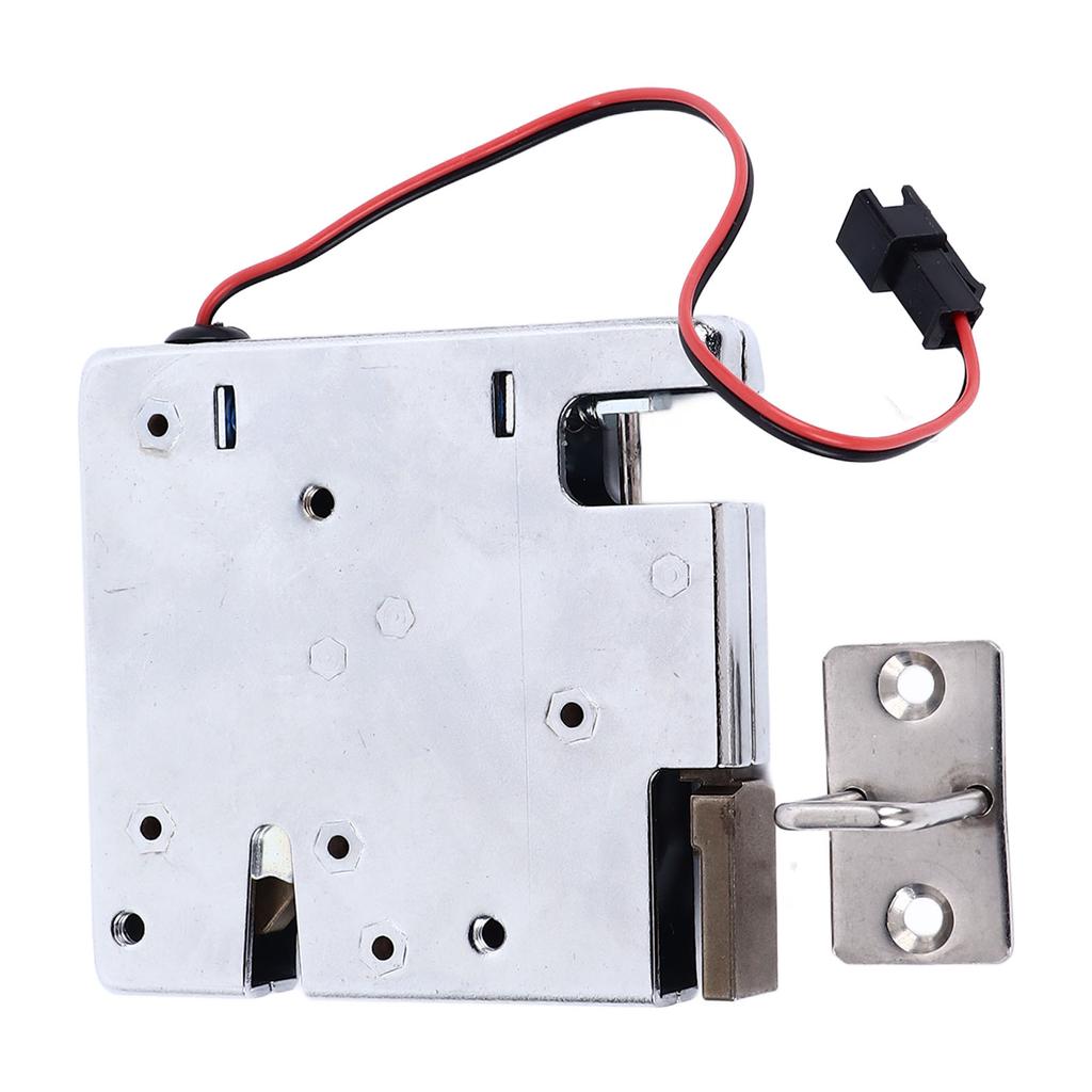 Electric Latch Lock Electromagnetic Control Cabinet Door Locker Solenoid Spring Drawer Lock 24V