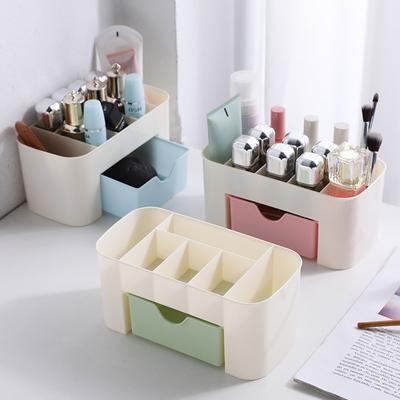 Makeup Organizer for Cosmetic Cosmetic Plastic Storage Box Organizer Desktop Jewelry Nail Polish Makeup Drawer Sundries Boxes