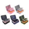 Fireproof Document Organizer with Lock Safe Storage Box Waterproof File Box for Important Documents Files and More