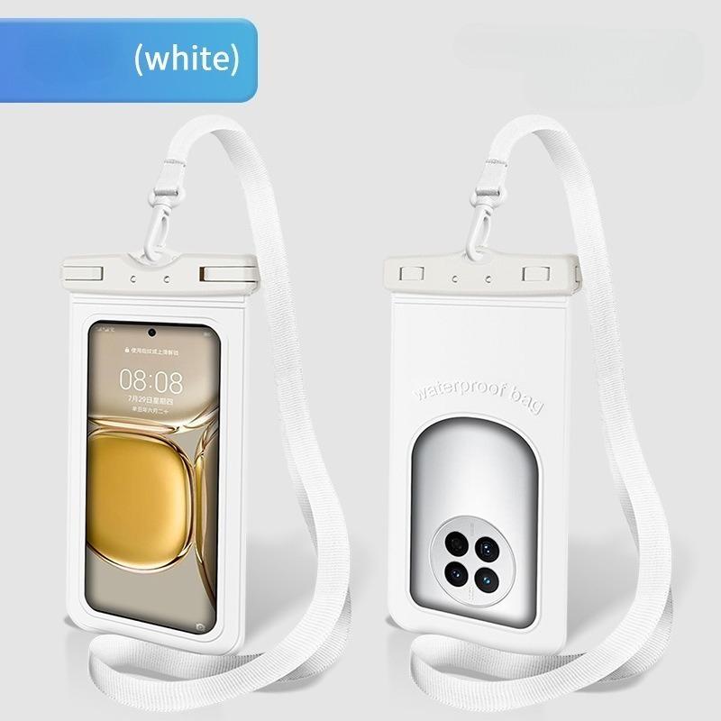 Universell vanntett telefonpose for svømming, dykking, undervannsfotografering, forseglet snor, anti-tap, oppbevaringspose, organisering