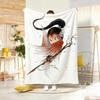 Cartoon S-Shan Hai Jing Beasts Throw Soft Warm Throw Blanket For Bedroom Living Room Bed Travel Camping Picnic Gift