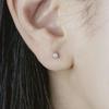 [silver925] Dew Earrings (Diamond)(2color)