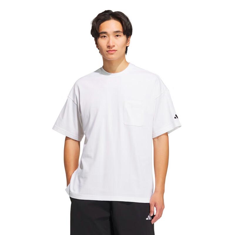 Adidas Men s Loose Fit Crew Neck Top A/2XL
