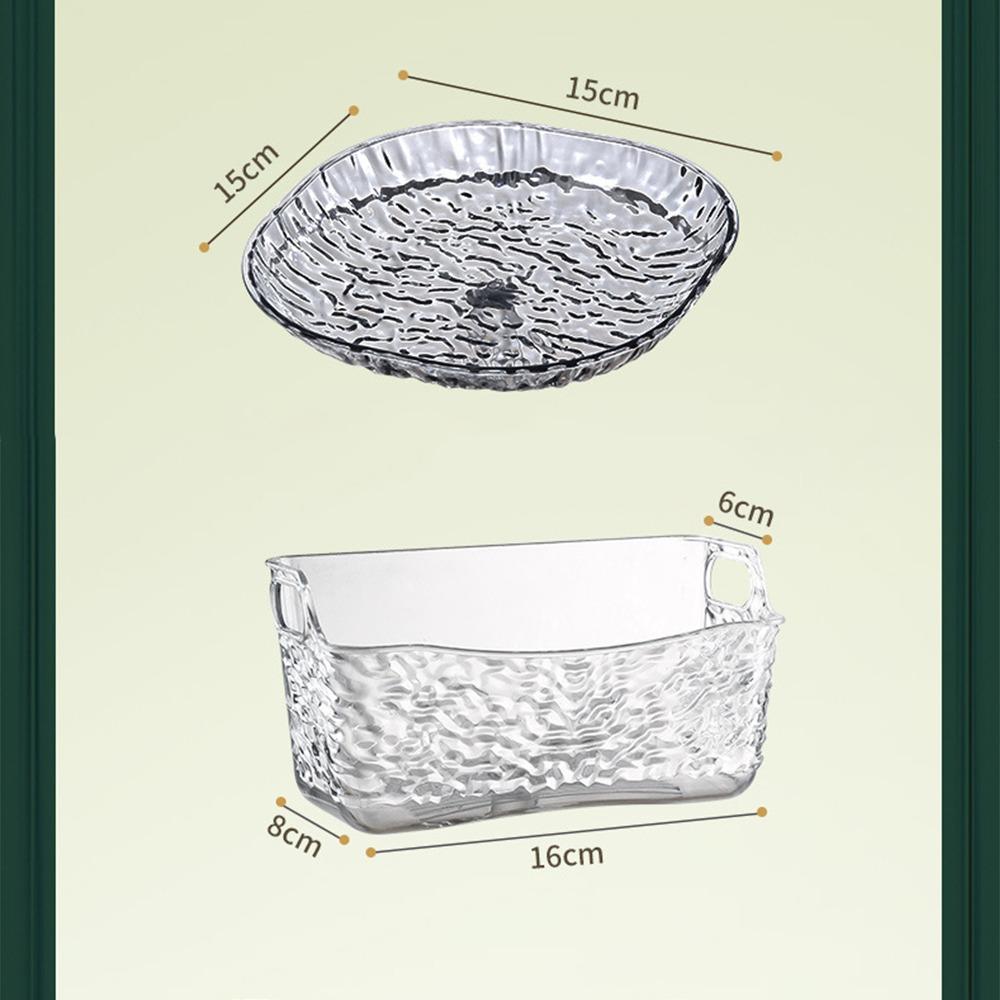 High Quality Snack Bowls Fruit Plate Salad Dish Dessert Plate Snack Tray Bone Spitting Dish Candy Snack Dish Home