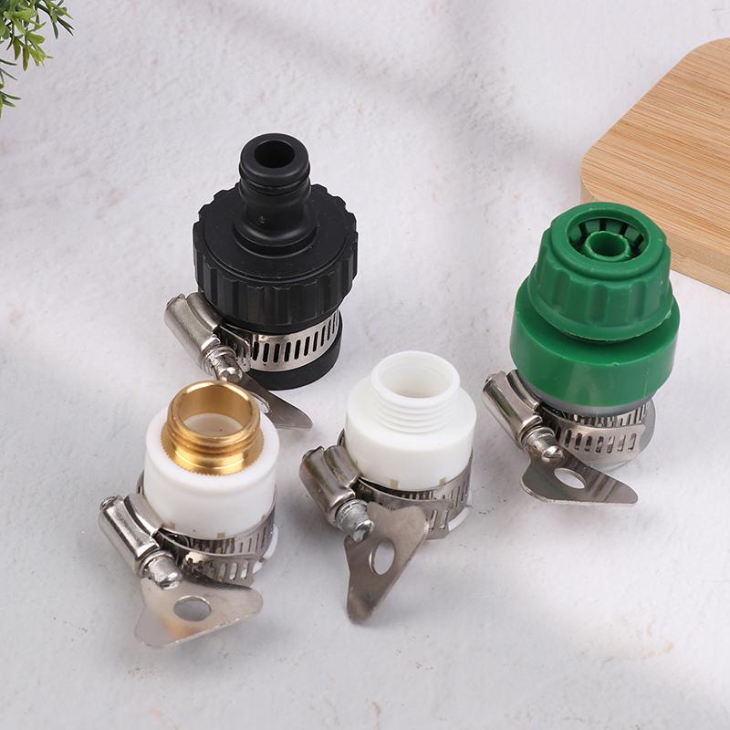 Universal Faucet Connector Tap Connector Adapter Garden Kitchen Water Hose Pipe Joiner Fitting Universal