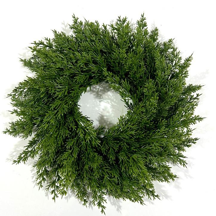 

Имитация сосновой и кипарисовой гирлянды, украшение для дома, подвеска на дверь, искусственное зеленое растение, реквизит для создания атмосферы