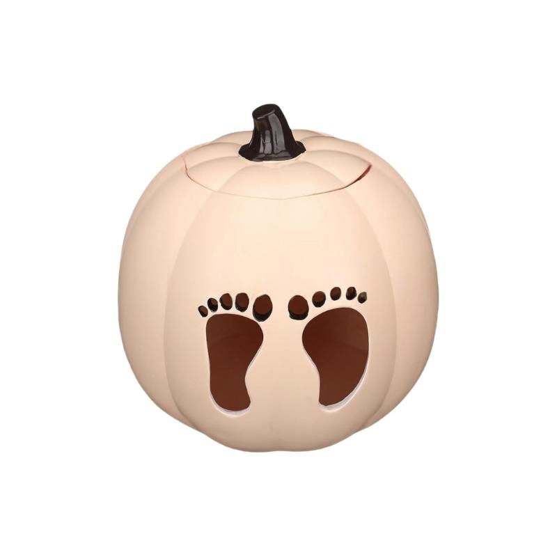 

Glowing Resin Pumpkins with LED Light Battery Operated Pumpkins Lamp For Garden Yard Halloween Party Table Centerpieces 1
