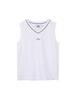Enbiei Women'S V-Neck Sleeveless White