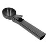 Ice Cream Scoop Dishwasher Safe Stick Proof Stainless Steel Ice Cream Ball Spoon with Trigger for Fruit Pepper Silver